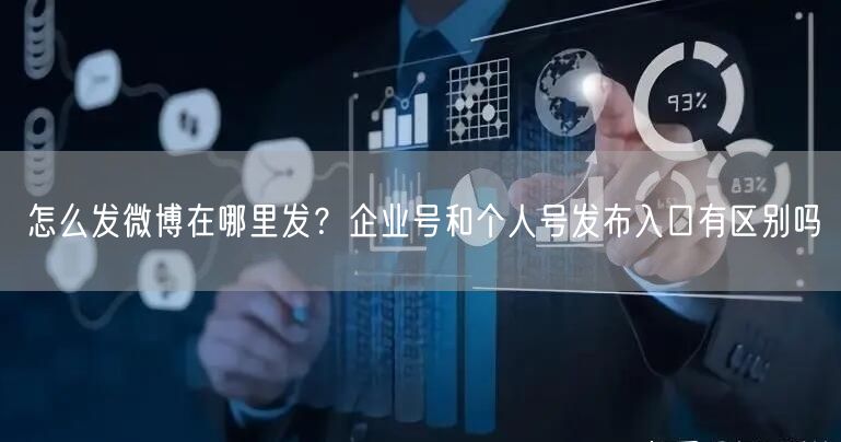 怎么发微博在哪里发？企业号和个人号发布入口有区别吗